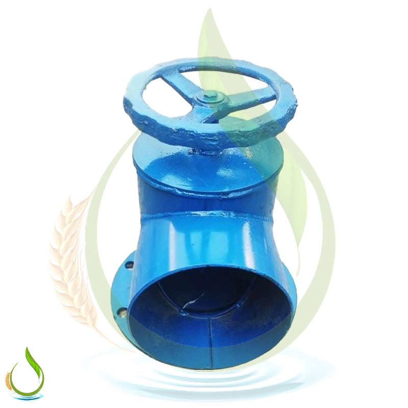 شیر سرریز آهنی ساده
