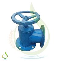 شیر سرریز آهنی فلنجدار