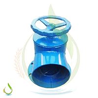 شیر سرریز آهنی ساده